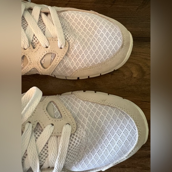 Women’s Nike Free Run 2 White/Black/Light Bone/Phantom Size 8.5 - Picture 4 of 14
